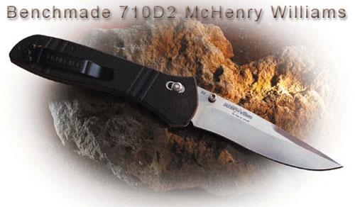 Нож Benchmade 710D2 McHenry Williams